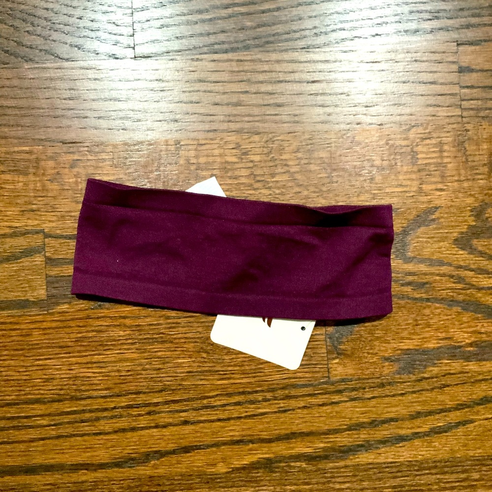 Fabletics Burgundy head band